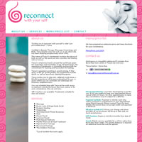 Reconnect with yourself website